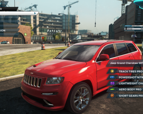 Need for Speed: Most Wanted "Jeep Grand Cherokee SRT8"