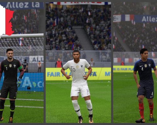 FIFA 18 "France 2018 NEW kits + minikits"