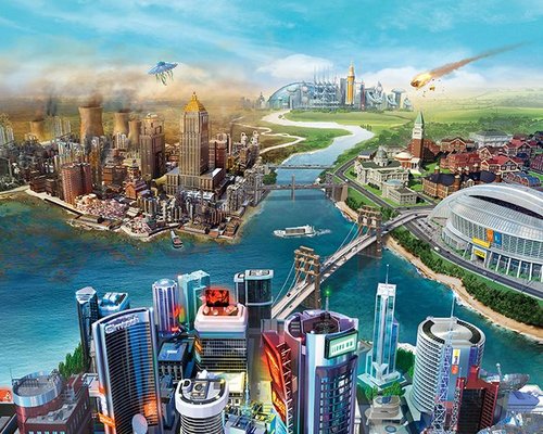 SimCity (2013) "увеличение кол-ва достопримечательностей в одном городе."