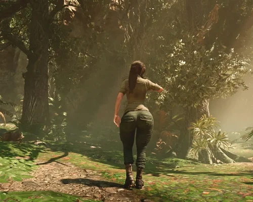Shadow of the Tomb Raider "Лара с пышными формами"