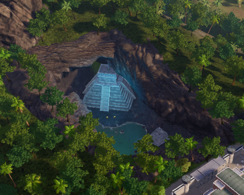 Tropico 6 "Жители тоже используют Древние руины, а не только туристы"