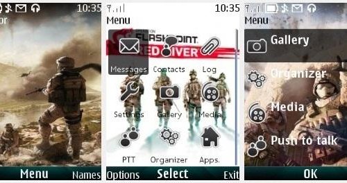 Operation Flashpoint: Red River "Theme for Nokia s40 240x320" by Yurax