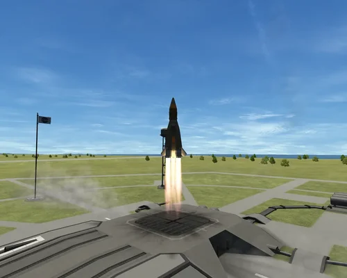 Kerbal Space Program "Спутник-1 + ракета-носитель Р-7"