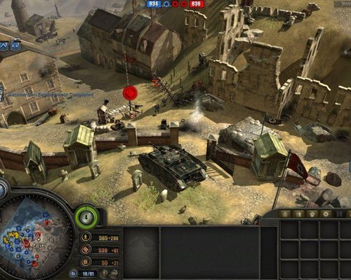 Company of Heroes: Opposing Fronts "Карта - The Castle of Zelda"