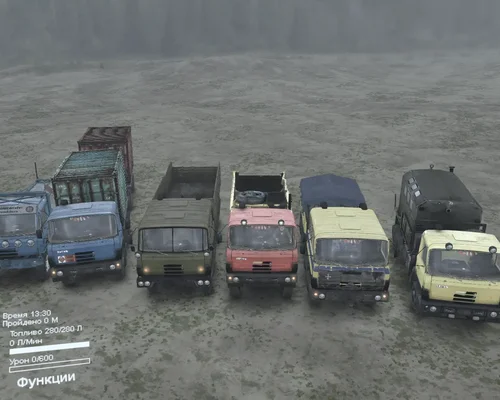 Spintires "Пак грузовиков Tatra 815" [03.03.16]