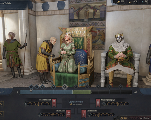 Новое видео расширения Royal Court для Crusader Kings 3 - все об артефактах и событиях
