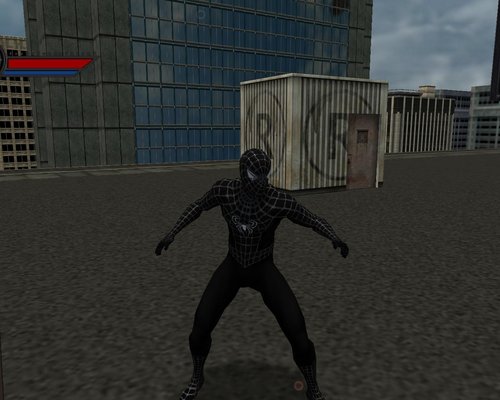 Spider-Man: The Movie Game "The Movie Black Suit"