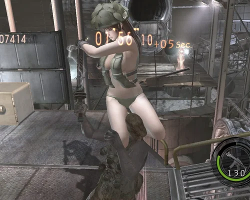 Resident Evil 5 "Phase 4 в военном бикини из Dead or Alive 5"