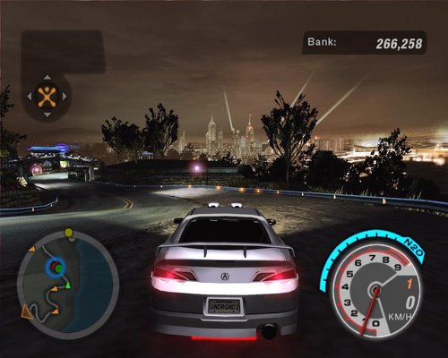 Need for Speed: Underground 2 "Ночное и утреннее небо"