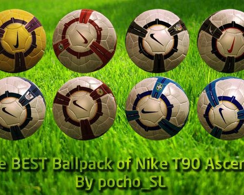 PES 2009 "Nike T90 Ascente Balls by pocho_SL"