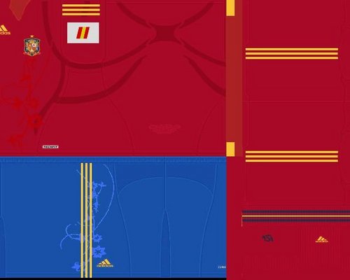 PES 2010 "Spain Kits 2010-2011"