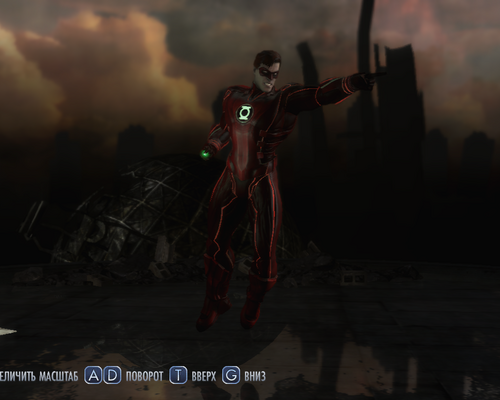 Injustice: Gods Among Us "Red Lantern Hal Jordan"