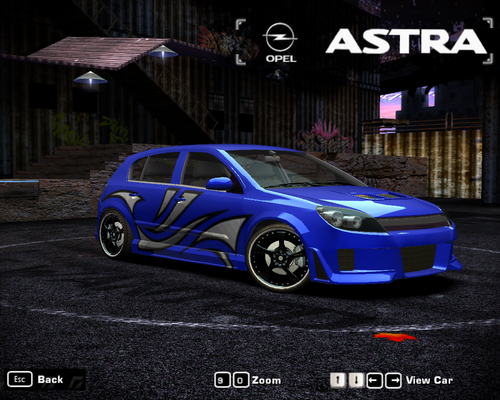 Need for Speed: Most Wanted "Opel Astra H"