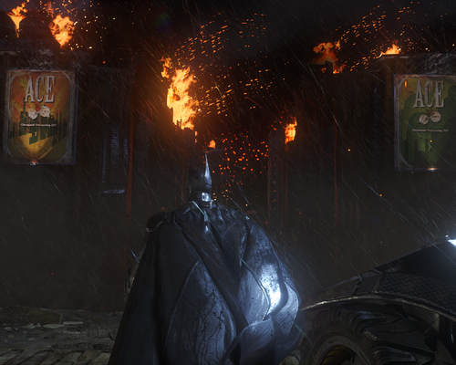 Batman: Arkham Knight "Удаление размытие и улучшение графики"