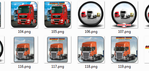 German Truck Simulator "Иконки"