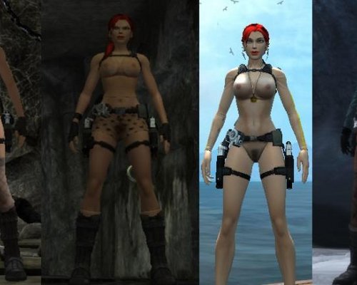 Tomb Raider: Underworld "nude mod"