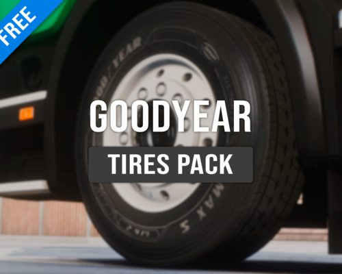 Euro Truck Simulator 2 "Переработанный Goodyear Tires Pack (1.43.x)"