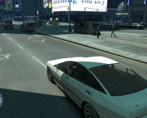 Grand Theft Auto IV "Реалистичное наполнение трафика + Улучшенная физика" [1.0.0]
