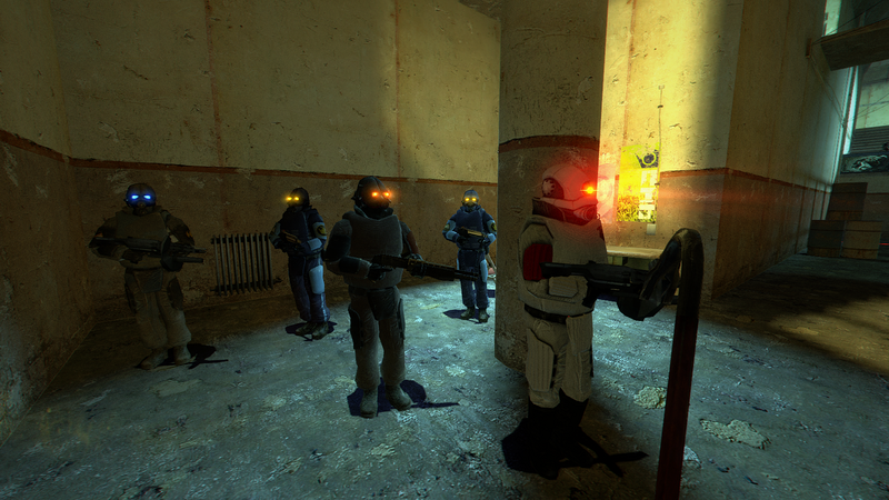Half-Life 2 MMod : Glowy Combine Eyes