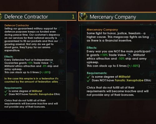 Stellaris "Mercenary Megacorps [RU]"