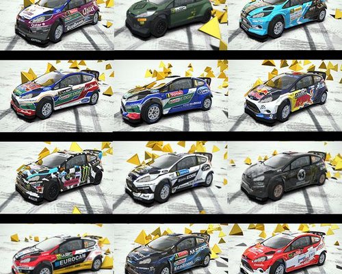 DiRT 3 "RallyCross: Замена всех автомобилей v1.3"