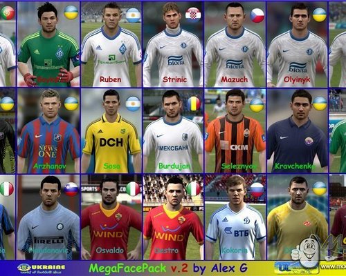 FIFA 12 "MegaFacePackv.2 by Alex G"