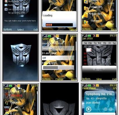 Transformers: War for Cybertron "Theme for Nokia s40 240x320"
