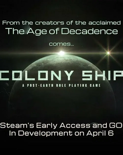 Colony Ship Colony Ship: A Post-Earth Role Playing Game