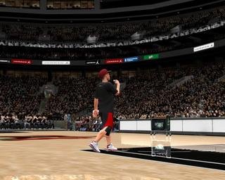 NBA 2K9 "Jordan blacktop arena"
