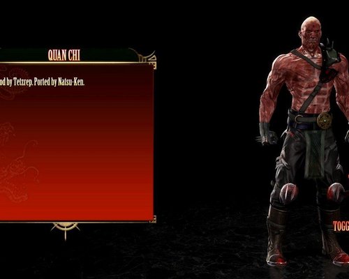 Mortal Kombat "Quan Chi Flesh Mod"