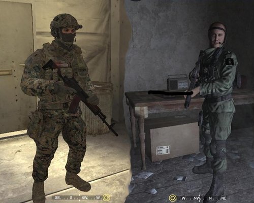 Call of Duty 4: Modern Warfare "Современный спецназ и АК12"