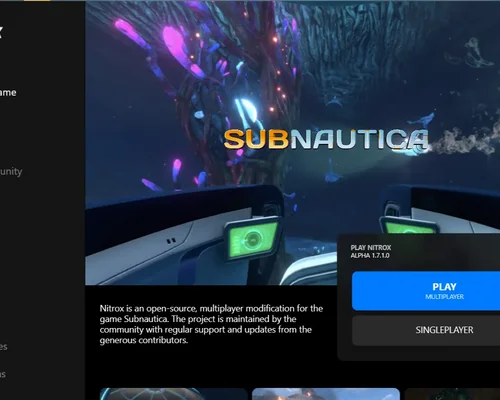 Subnautica "Subnautica Online Mod - Мод на Мультиплеер" [1.7.1.0]