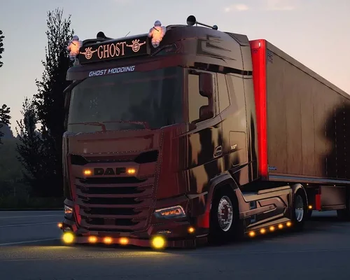Euro Truck Simulator 2 "Грузовик DAF XG + Megamod" [v1.0]