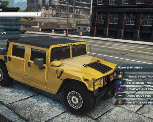 Need for Speed: Most Wanted "Hummer H1 Alpha"