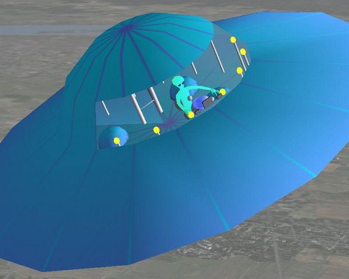 Microsoft Flight Simulator 2004 "UFO"