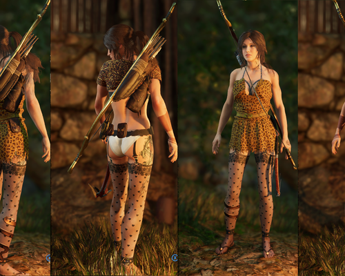 Shadow of the Tomb Raider "Набор одежды - Сексуальный ягуар"