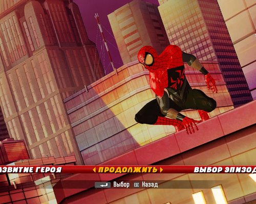 Spider-Man: Shattered Dimensions "Скин Rooftop Project for Ultimate[Mike Gens]"