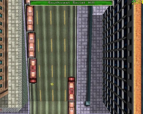 Grand Theft Auto "San Andreas trams in GTA1"