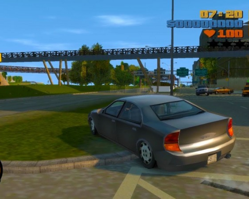 Grand Theft Auto 3 "Трассировка лучей"