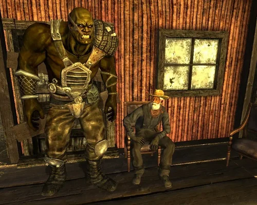 Fallout: New Vegas "Играбельная раса супермутантов"