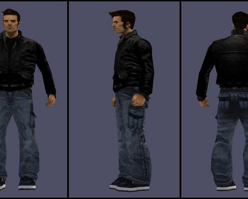 Grand Theft Auto 3 "Клод в синих джинсах"
