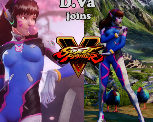 Street Fighter 5 "Karin - D.Va"