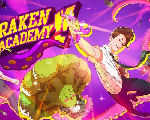 Игровой процесс Switch-версии адвенчуры с видом сверху Kraken Academy