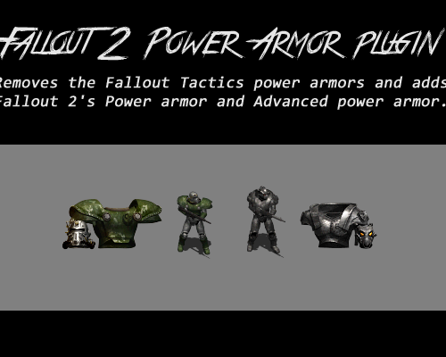 Fallout 2 "Power Armor"