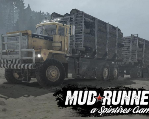 Spintires: MudRunner "Тягач Pacific P12 v1.0 (v25.02.21)"