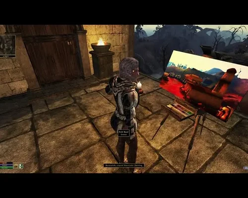 Morrowind "Радость от рисования"
