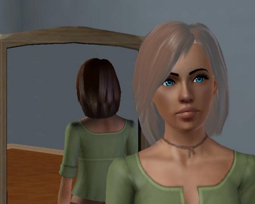 The Sims 3"Линзы ярко-голубые"