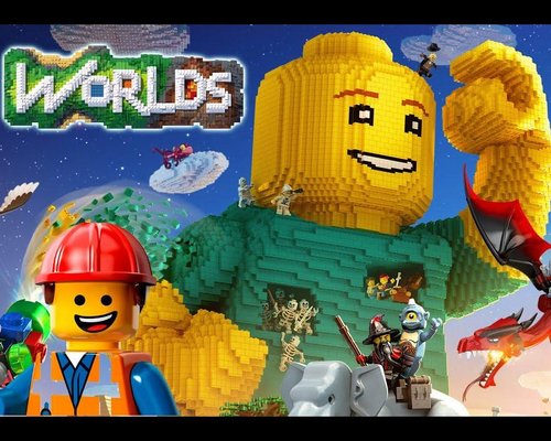 LEGO Worlds "Модель Cafe lego worlds"