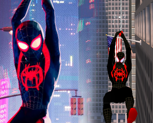 Spider-Man 2: The Game "Miles Morales : Into The Spider-Verse" by BatuTH