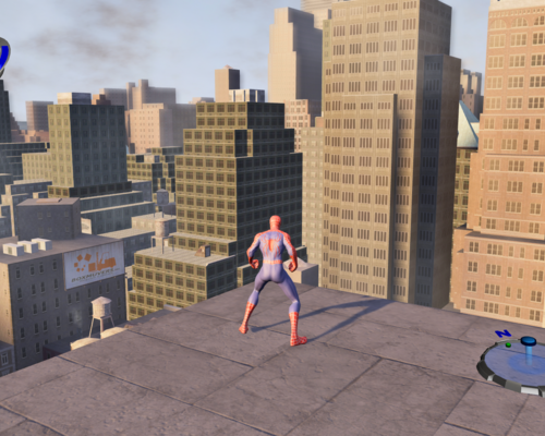 Spider-Man 3: The Game "Улучшенные цвета в игре"